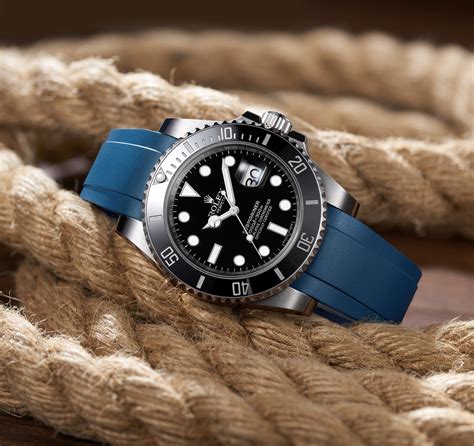 rolex replacement strap|19mm Rolex rubber watch strap.